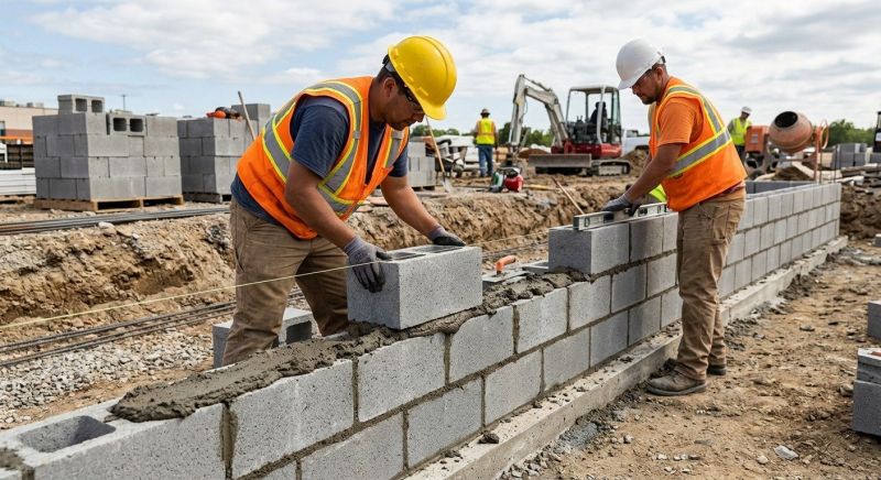Block Foundation Installation in Stamford, CT