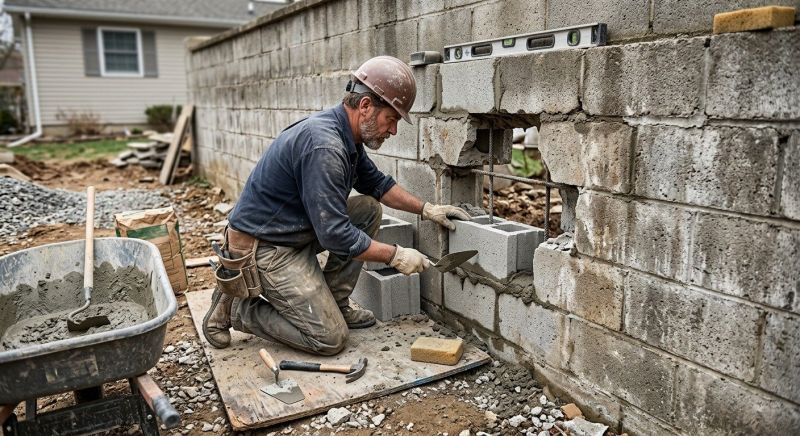 Block Work Repair in Cleveland, OH
