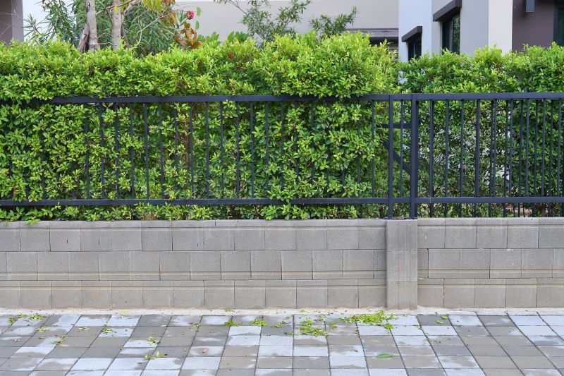 Brick Fence Installation in Worcester, MA